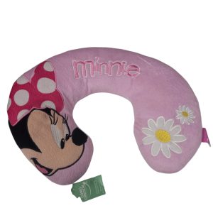 ALMOHADA HERRADURA PELUDITA ROSA MINNIE