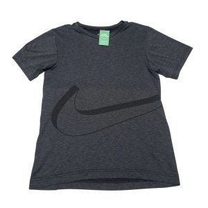 CAMISETA GRIS OSCURO DEPORTIVA NIKE TM / 10 AP