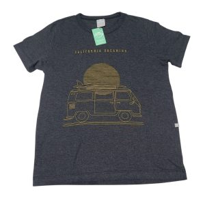 REMERA GRIS CALIFORNIA HERING T10