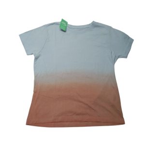 REMERA ALG CELESTE SALMON BAS T8