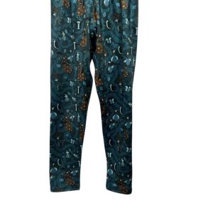 CALZA LICRA AZUL BUHOS ARDILLAS MARIPOSAS ANIMALES NOLINEAL T8 AP