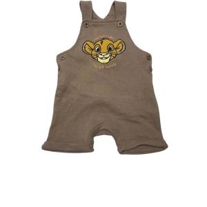 ENTERITO CORTO ALG MARRON SIMBA TO BE KING DISNEY T3/6M