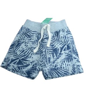 SHORT ALG GRIS HOJAS AZULES MINIMIMO TM BB