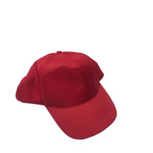 GORRO ROJO LISO AMERICAN EMBRODERY
