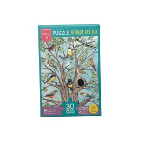 PUZALE PAJAROS DEL SUR PIKA 30 PIEZAS GRANDES
