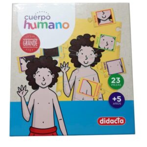 CUERPO HUMANO PUZZLE DIDACTA +5