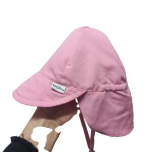 SOMBRERO ROSA CUBRE CUELLO GREEN SPAROUTS T0/6M