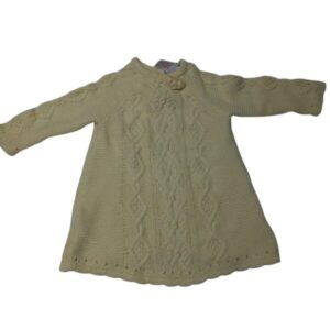 VESTIDO TEJIDO CREMITA CUPCKAE T3/6M
