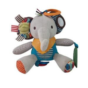 ELEFANTE SONAJERO GRIS COLORES AGARADERA SKIP HOP MCH