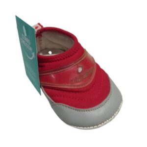 ZAPATILLAS ROJA GRIS MIMO T15/16