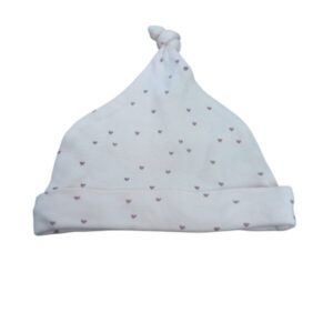 GORRO ALG NUDITO ROSA CORAZONES BB