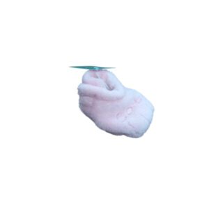 PANTUFLAS PELUDITAS ROSA COT SACKS T0/6M