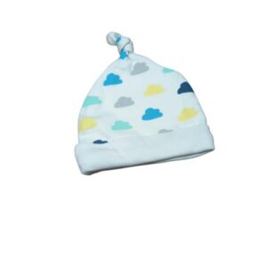 GORRO ALG NUDITO BCO NUBES DE COLORES BB