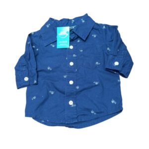 CAMISA AZUL HELICOPTEROS BCOS CARTERS T3M