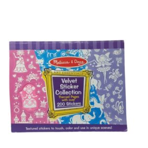 BLOCK CON STICKER TERCIOPELO MELISSA DOUG INCOMP
