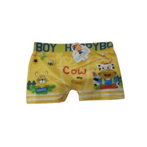 BOXER MICROFIBRA AMARILLO ANIMALES HAPPY BOY L T2APROX