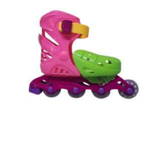 PATINES EXTENSIBLES PLASTICO VERDE FUCSIA PARA CHAMPION