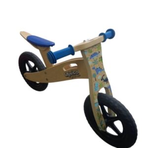 CHIVITA MADERA DINOS AZULES