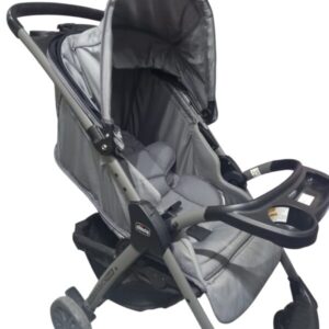 COCHE CHICCO GRIS CON COLCHONCITO