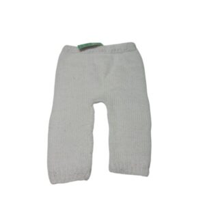 PANTALON LANA BB BCO 0/6M AP