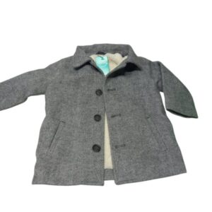 TAPADO RAYITAS GRISES FORRADO PELUDITO H&M T9/12M