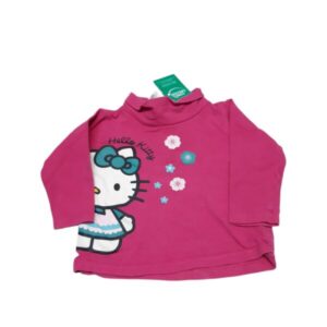 POLERA ALG FUCSIA  KITTY GT T3/6M AP