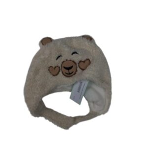 GORRO PELUDITO OSO BEIGE T1AP