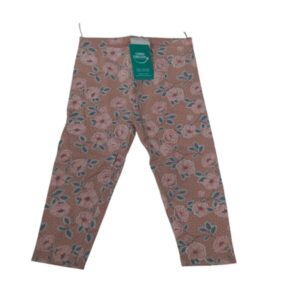 CALZA ALG BEIGE FLORES LUNARES AFELPADITA C&A T9/12M