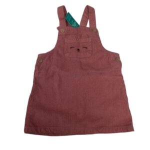 JUMPER PANA ROSADA BOLSILLO OREJITAS H&M T6/9M