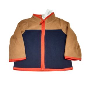 CAMPERA POLAR MARRON AZUL ROJO CARTERS T9M FR