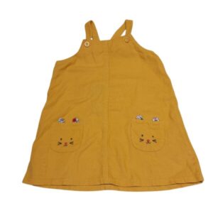 JUMPER DE PANA AMARILLA CARTERS T18M RATONES BOLSILO