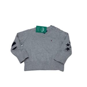 BUZO TEJIDO GRIS TOMMY 9/12M