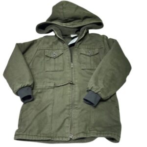 CAMPERA VERDE CAPUCHA FORR POLAR T4