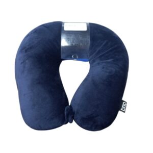 ALMOHADON DE CUELLO PELUDITO AZUL BRIO