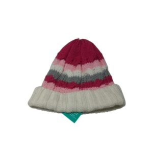 GORRO LANA BCO ROSA GRIS