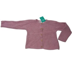SACO TEJIDO ROSA ZARA T9/12M