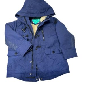 CAMPERA AZUL FORRADA CORDERITO ZARA BASIC T4