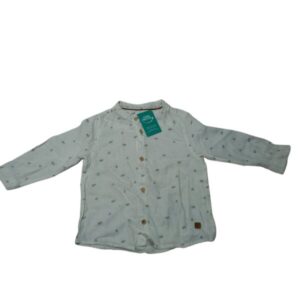 CAMISA BCA MONTAÑITAS ZARA T9/12M