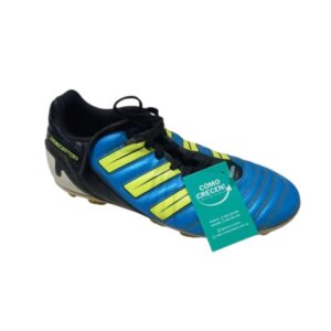 CHAMPIONES FUTBOL 11 TAPONES TURQUESA  FLUO ADIDAS T36 2CM DET TELA