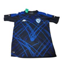 CAMISETA NEGRA AZUL KAPPA T12 VELEZ GT
