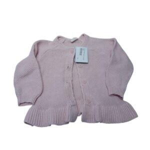 SACO HILO ROSADO VOLADITO TEDDY BOOM T3/6M
