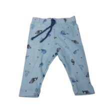 PANTALON ALG CELESTE BALLENAS MINIMIMO T1/3M