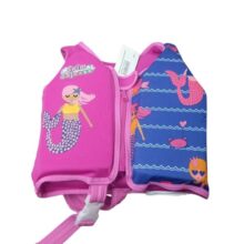CHALECO SALVAVIDA FUCSIA SIRENA ETIQ CORTADA 11A 18KILOS