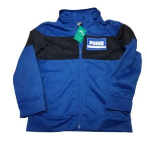 CAMPERA AZUL FRANJA NEGRA PUMA T6 FRIZZ
