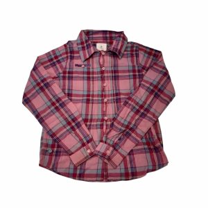 CAMISA CUADRILLE ROSADO VIOLETA HUSH PUPPIS T10