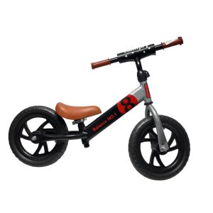 BICI BALANCE NO 1 SIMIL CHIVITA NEGRA ROJA Y MARRON NUEVA