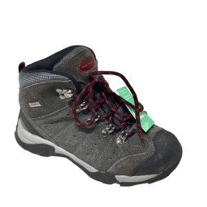 BOTAS GRISES WATERPROFF HUSH PUPPIES CORDON CON ROJO GT T31