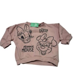 BUZO ROSADO PATA DAISY MINNIEMOUSE T9/12M
