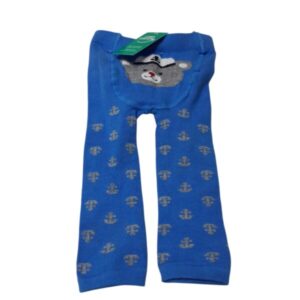 MEDIAS CANCAN AZUL OSO GRIS T3/6M AP