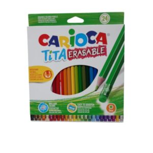 LAPICES CARIOCA TITA BORRABLE X24 LAP083